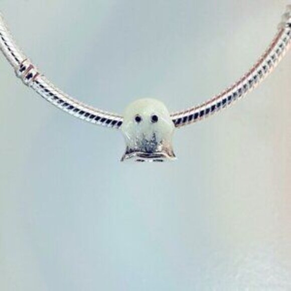 Pandora Brand new Authentic Pandora Boo Ghost Charm - Picture 1 of 3